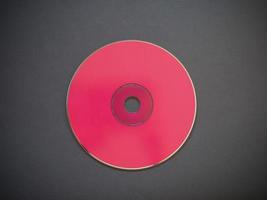 pink CD compact disc photo