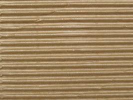 grunge brown corrugated cardboard texture background photo