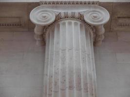 Greek ionic capital photo