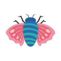 butterfly insect scandinavian vector