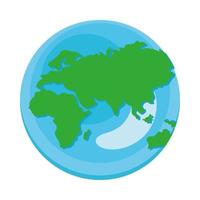 world planet earth vector