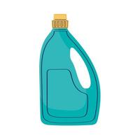 clean detergent bottle vector