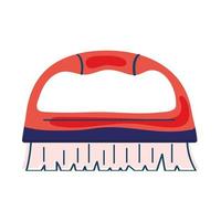 clean brush tool vector