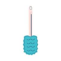 toilet brush tool vector