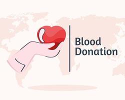 blood donation campaign poster vector