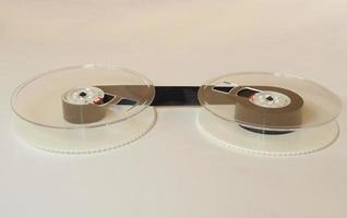 Magnetic tape reel photo