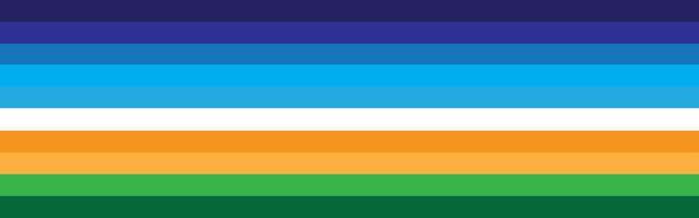 Abstract vector seamless pattern with colored parallel horizontal  stripes of different color. Colorful geometric striped background for interior design, textile, wrapping paper