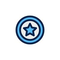 calidad insignia icono diseño vector símbolo estrella, insignia, premio, mejor para comercio electrónico