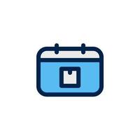 delivery date icon design vector symbol calendar, plan, date, event for ecommerce