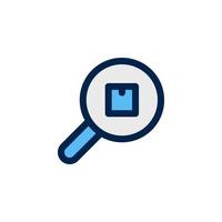 Search products icon design vector symbol find, seo, search, product for ecommerce