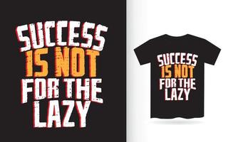 Motivational typography quote for t shirt design vector