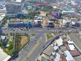 Nakhon Ratchasima Intersection Udon Intersection Korat Nakhon Ratchasima Thailand 10 MARCH 2019On the first and only tower of the highest in Nakhon Ratchasima.on Ratchasima Thailand 10 MARCH 2019 photo