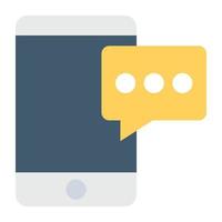 Mobile Message Concepts vector