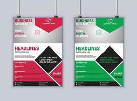 Business Flyer Design. Modern Layout Design. Vector Design Template. Brochure Design