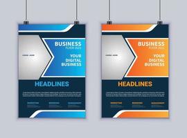 Business Flyer Design. Modern Layout Design. Vector Design Template. Brochure Design