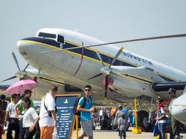 fuerza aérea real tailandesa don muang bangkok tailandia12 de enero de 2019día nacional del niño la fuerza aérea real tailandesa espectáculo aéreo y espectáculo aéreo. en bangkok, tailandia, 12 de enero de 2019. foto