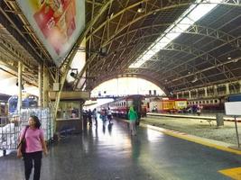 Hua Lamphong Station BANGKOK THAILAND30 MARCH 2019Hua Lamphong Station on BANGKOK THAILAND30 MARCH 2019 photo