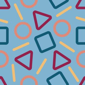 geometric shape pattern background vector