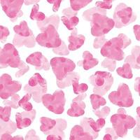 seamless valentine pattern background with magenta heart , kids pattern vector