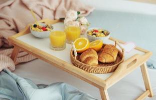 Breakfast in bed photo