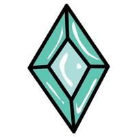 Large shiny gem vector