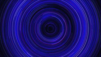 3d render, flight through tunnel, neon light abstract background, round arcade, portal, rings, circles, virtual reality, ultraviolet spectrum, laser show, fashion podium, stage, floor reflection video