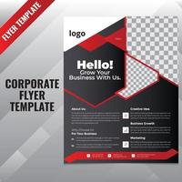 Corporate business digital marketing agency flyer design and brochure cover template Premium, Multipurpose Business Flyer Template, poster pamphlet brochure cover design, AD Template, Company Profile. vector