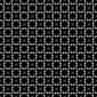 textura de patrón de superficie en blanco y negro. bw diseño gráfico ornamental. adornos de mosaico. plantilla de patrón. vector