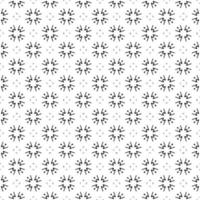 textura de patrón de superficie en blanco y negro. bw diseño gráfico ornamental. adornos de mosaico. plantilla de patrón. vector