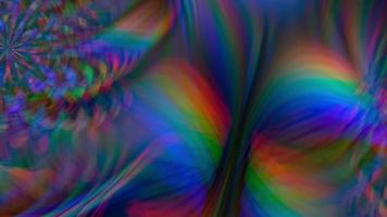 Abstract textured multicolored rainbow background video