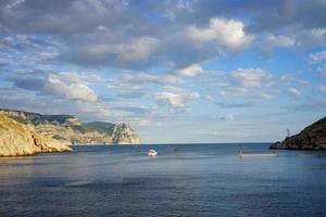 alta mar cerca de pasamontañas, Crimea, base secreta de submarinos soviéticos foto