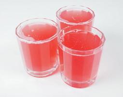 Pink grapefruit saft photo