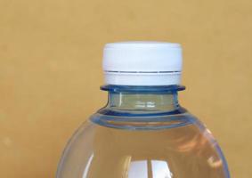 bottle of water with copy space photo