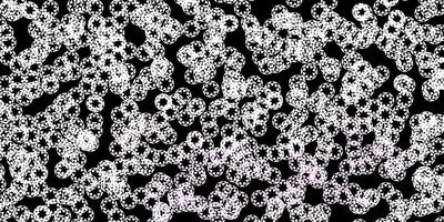 Dark pink, yellow vector pattern with spheres.