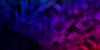 Dark Blue, Red vector layout with wry lines.