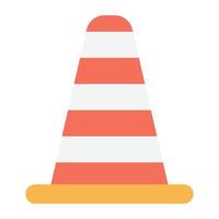 Traffic Cone Concepts vector