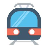 Trendy Tram Concepts vector