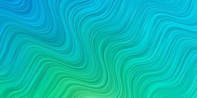 Light Blue, Green vector background with lines.