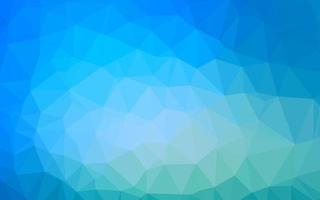 Light BLUE vector blurry triangle template.