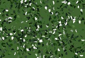 Light green vector pattern with chaotic shapes.