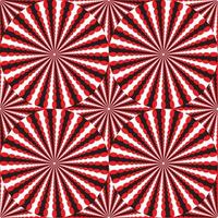 Dynamic circular pattern psychedelic Abstract background. Optical Illusion of movement. Use for cards, invitation, wallpapers, pattern fills, web pages elements and etc. vector