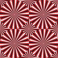 Dynamic circular pattern psychedelic Abstract background. Optical Illusion of movement. Use for cards, invitation, wallpapers, pattern fills, web pages elements and etc. vector