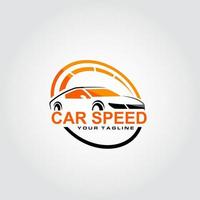 vector de diseño de logotipo de coche. adecuado para el logotipo de su empresa