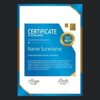 certificate design template vector illustraton.