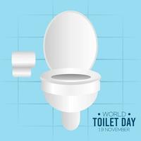 world toilet day vector illustration