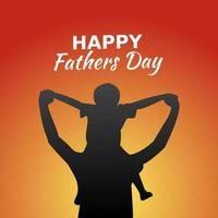 Happy Father's day vector lllustration