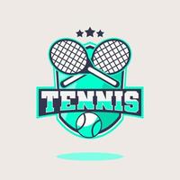 tennis design logo vector lllustration