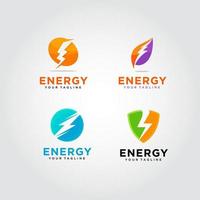 Energy logo design vector. Suitable for your business logo vector