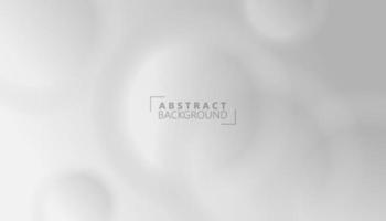 white geometric background. circle shape blur effect concept .modern template for websites, brochures and covers. vector