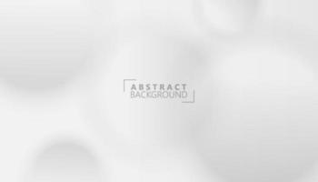 white geometric background. circle shape blur effect concept .modern template for websites, brochures and covers. vector